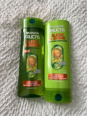 NWT Garnier Fructis Sleek and Shine Shampoo and Conditioner